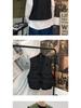 Men's Retro Multi-Pocket Workwear Vest: Spring/Autumn Thin Sleeveless Trendy Gilet