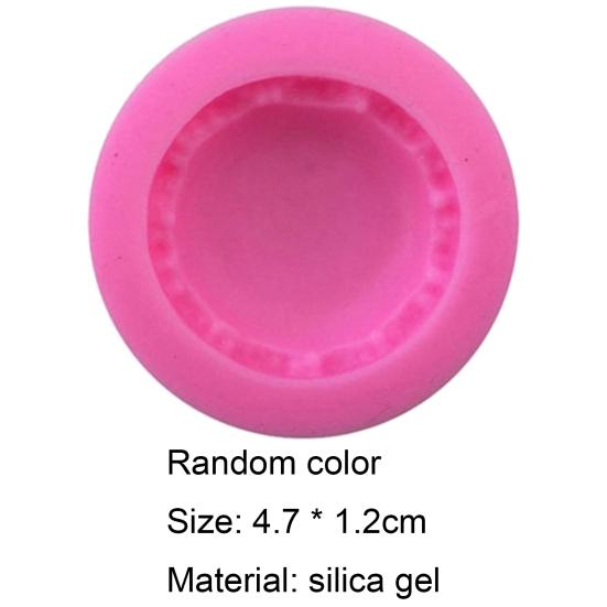 Dessert Mould Durable Flexible Homemade Silicone DIY Macaron Mold for Baking