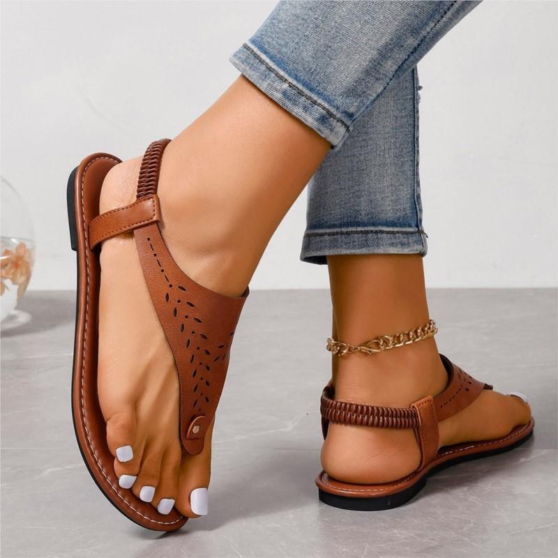 Fashion Woman Sandals Shoes Summer Elegant Women's Sandals Soft Walking Shoes Beach Shoes Woman Flip Flops Footwear Female Women Sandal