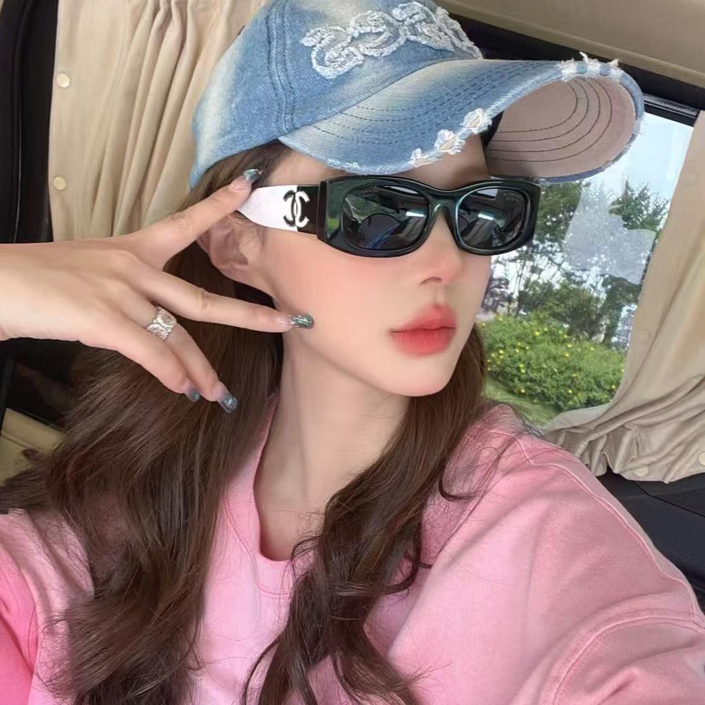 No Standard Xiaoxiang Panda Dwukolorowe Czarne i Białe Dwukolorowe Okulary Przeciwsłoneczne Męskie i Damskie Wszechstronne Okulary