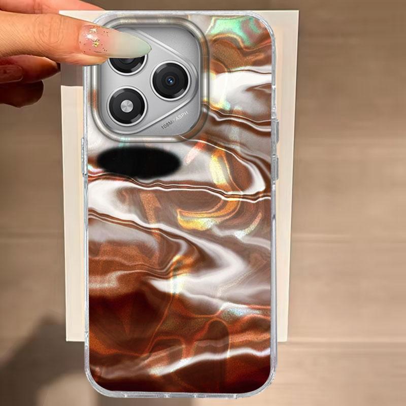 

Для Honor 400 Lite 200 Lite 200 Pro X9b Magic 7 6 Lite X9c X8b X7c 200 SMART 5G Чехол для телефона Коричневый градиент Для Honor 200 ТПУ чехол Honor 200 SMART 5G белый