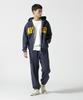 AVIREX DAILY ZIP UP SWEAT PARKA LOGO 783-3931007 Men's L 120 Navy