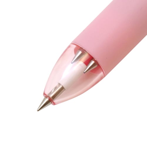 Pilot 3-color ballpoint pen Frixion Ball 3 Slim 0.38mm Silver LKFBS60UF-S