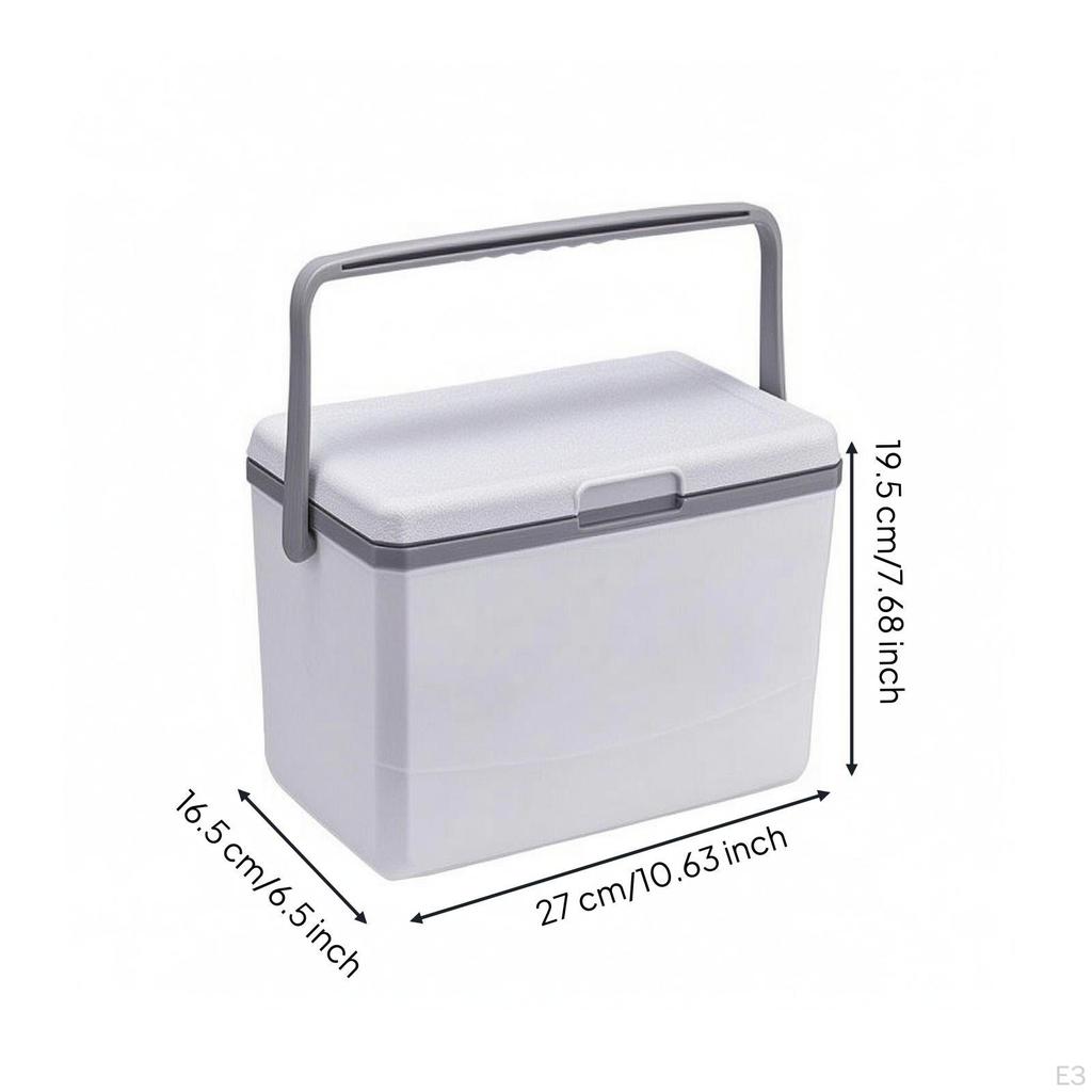Insulated Cooler Box EPS Insulation Hard PP Liner for Camping, Car Travel