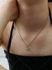 Vintage Hollywood Daisy Bloom Garden Necklace_Vh2534Ne003M