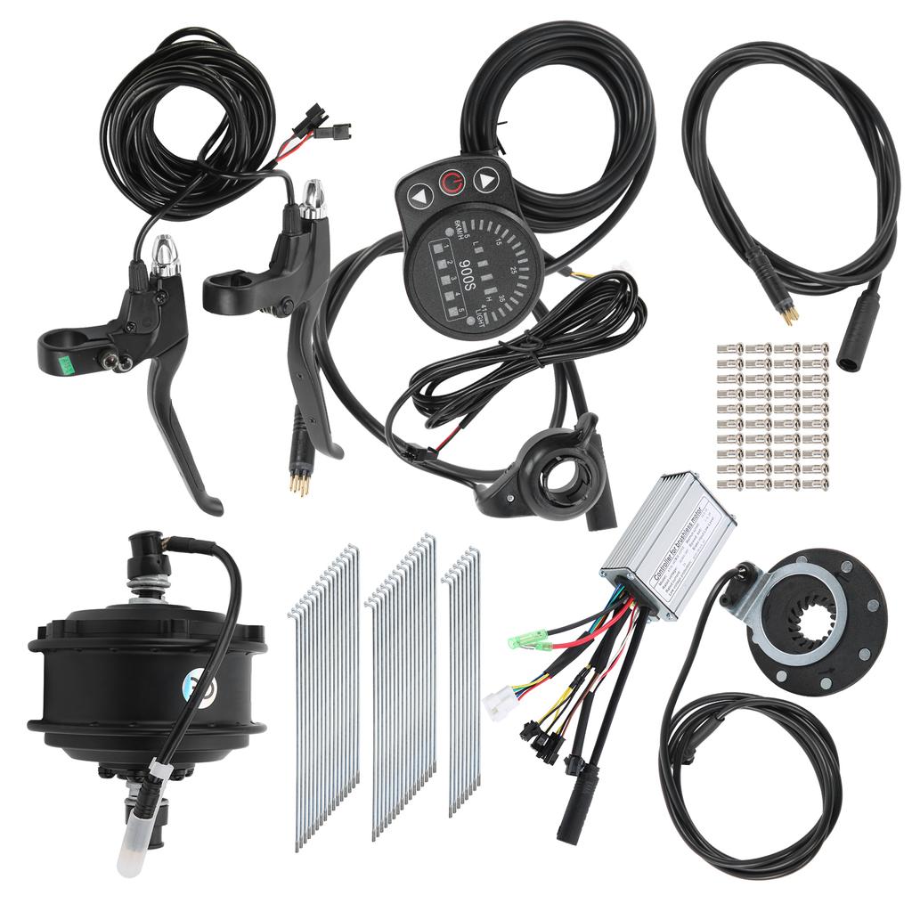 48V 250W Motor 27.5in 12G Rim with KT900S Meter EBike Conversion Kits DIY Accessory(Front Motor )