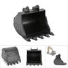 Metal RC Bucket Accessory Part Fit for 1580 RC Excavator Engineering Car