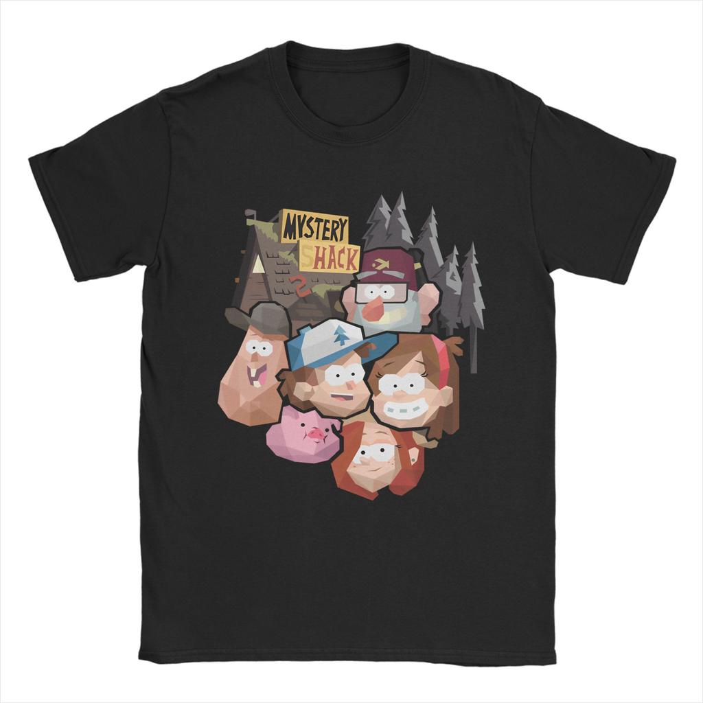Mens TShirts Gravity Falls Always Watching Novelty 100 Cotton Tees Short Sleeve T Shirt Crew Neck Clothing Birthday Gift