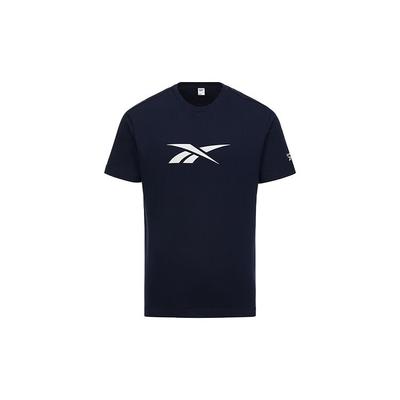Nautisch Atmungsaktiv Outdoor Klassisches Logo Einfach Sportlich Lässig Kurzarm T-Shirt Herren Oberteile Tiefblau GR8479