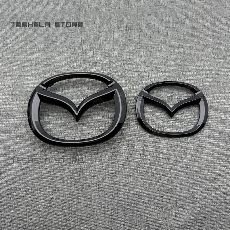 For MAZDA CX-5 CX-4 CX-3 MAZDA6 ATENZA CX-30 CX-50 CX-8 CX-9 Car Modification Logo Sticker  Front Rear Emblem Badges Replace