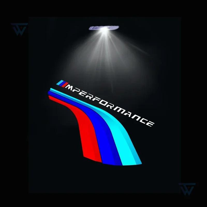 2 Stück LED Auto Tür Willkommenslicht HD Laser Projektorlampe Für BMW M Performance M2 M3 M4 M5 M6 E46 E90 E60 F10 F30 E39 E36 F20 E87