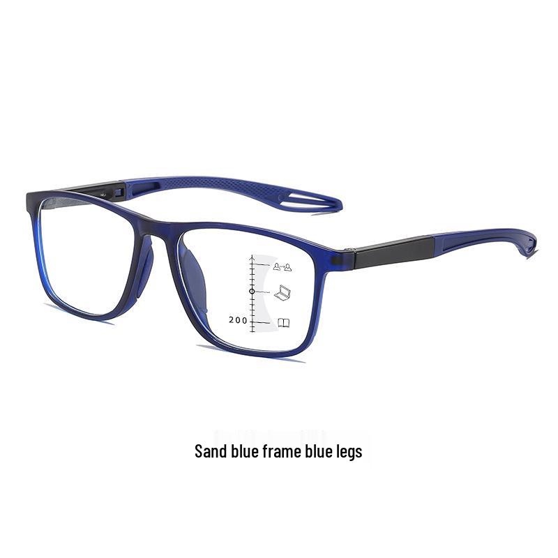 Photochromic Multi-Focus Reading Glasses: High-Definition, Blue Light Blocking for Men and Women. Perfect for Middle-Aged and Seniors.