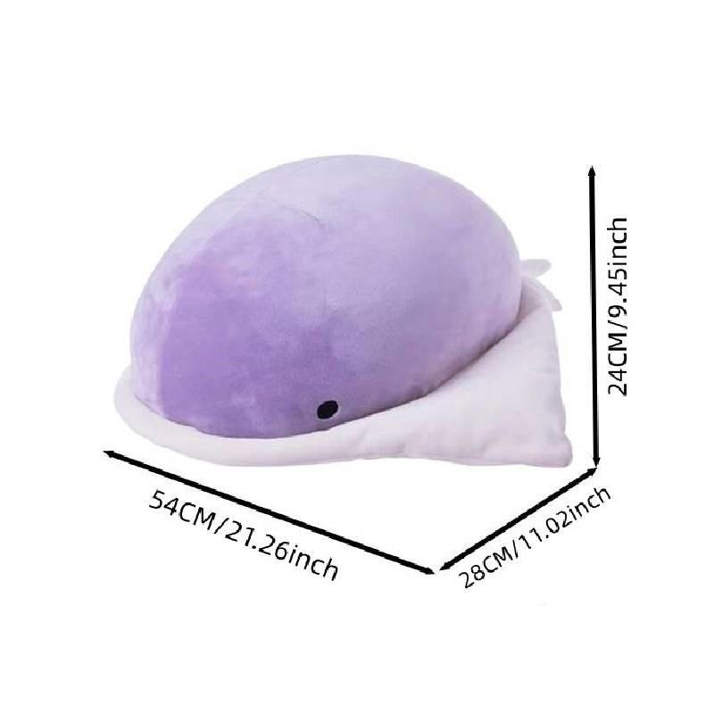 Smiling Devil Ray Plush Toy Pillow For Kids And Adults