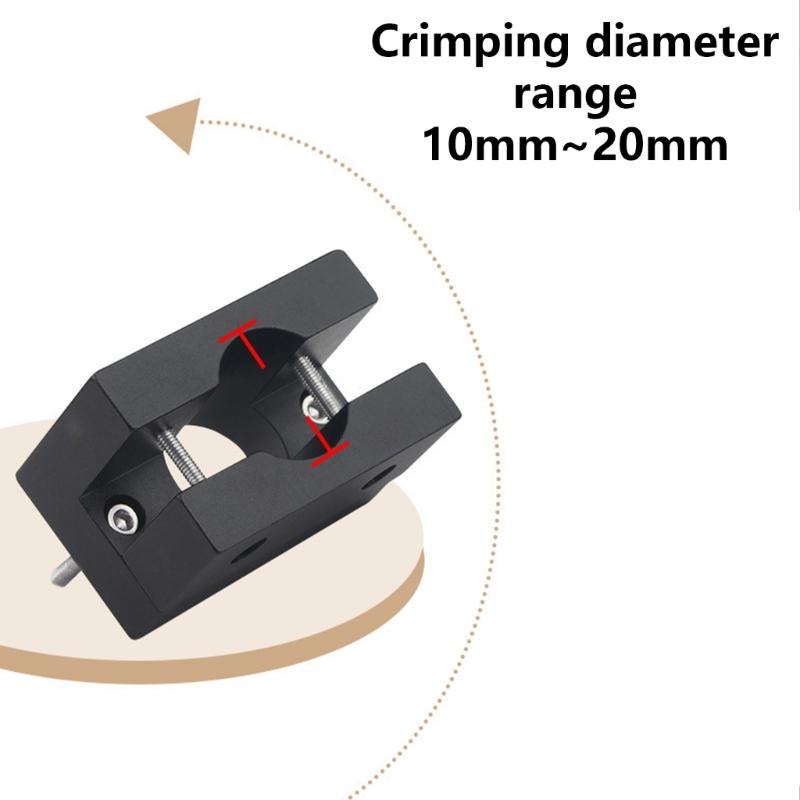 Aluminiumlegierung Heckdosen-Adapter Drahtklemmenhalterung Clip für Kabeldirekteinführung mit Drahtklemme Bereich 10 mm bis 20 mm