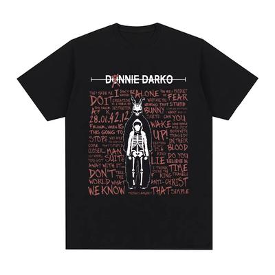 Movie Donnie Darko Graphic T Shirt  Women Casual Cotton Oversized T-shirt Women Gothic Rock Classic Vintage Short Sleeve Tshirt