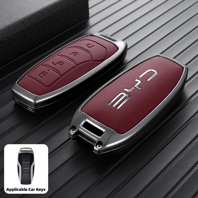 Car Key Case For Byd Qin Plus Ev Car Key Case Song Pro Dmi Tang Seal Dolphin Han Ev And Yuan Plus Car Accessories Interior Shell