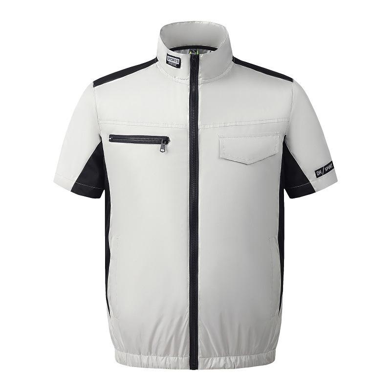 Summer Cooling Suit: High-Tech Fan Vest and Camouflage Fishing Vest for Men