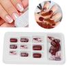 24pcs False Nail Tips Set Detachable Fashionable Full Cover Press On Fake Nails Art TipsP139