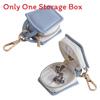 Elegant Leather Jewelry Box With Zipper For Rings And Earrings Storage Perfect For Travel And Gift Giving