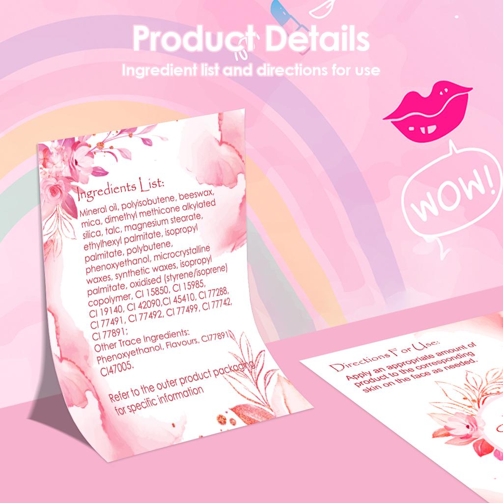 Kids Makeup Kit For Girls Princess Real Washable Pretend Play Cosmetic Set Toys With Mirror Non-Toxic & Safe Birthday Gifts