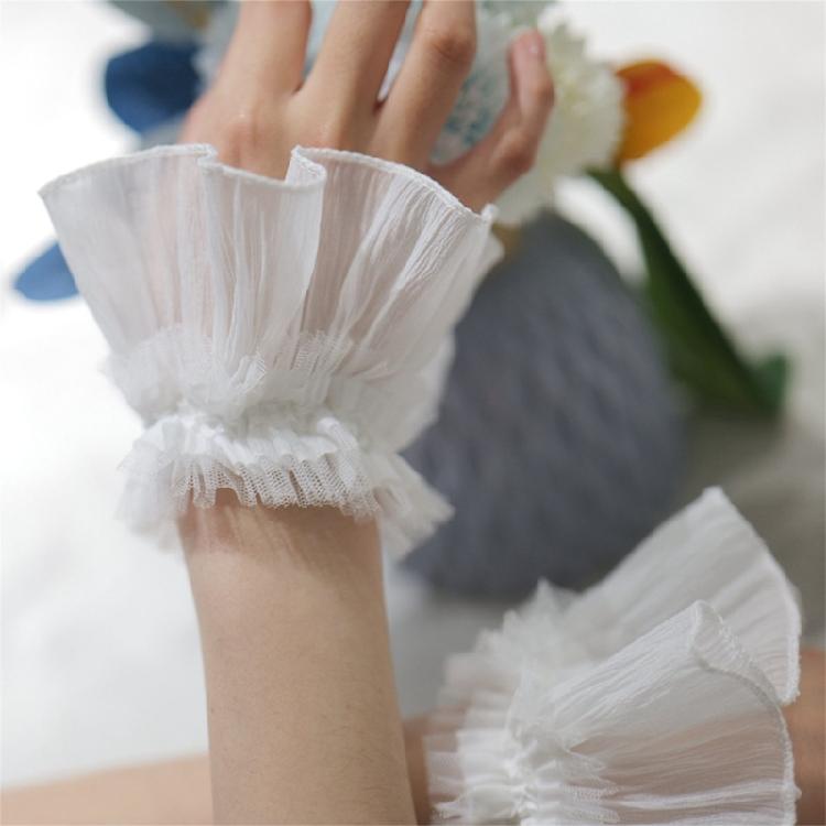 Falsches Armband für Braut Dekorative Ärmel Ausgestellte Handgelenkmanschetten Hochzeitszubehör