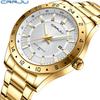 CRRJU New Watch 5007 Men's Watch Stainless Steel Strap Simple Business Watch