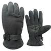 Luvas de esqui Meier Espessas, quentes e à prova de frio - luvas de ciclismo à prova de vento, com forro de fleece, de dedo inteiro