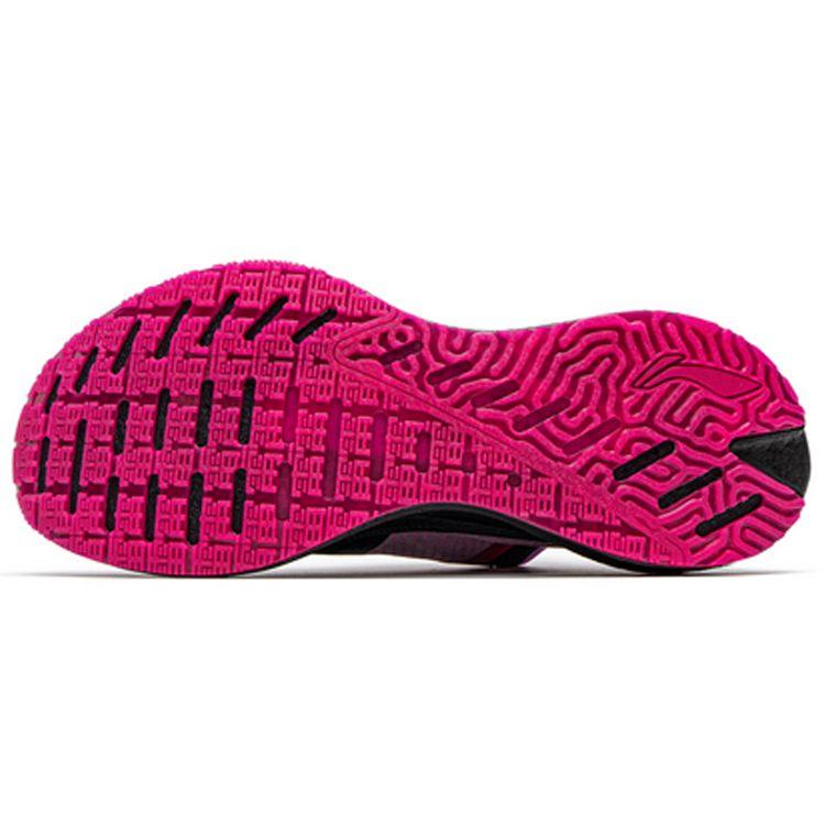 Li Ning Absolute Shadow Essential Low Top Running Shoes Men Sneakers Black Purple ARHQ247-2