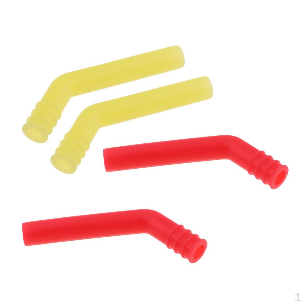

4 штуки RC Вихлопна подовжувальна трубка Силікон