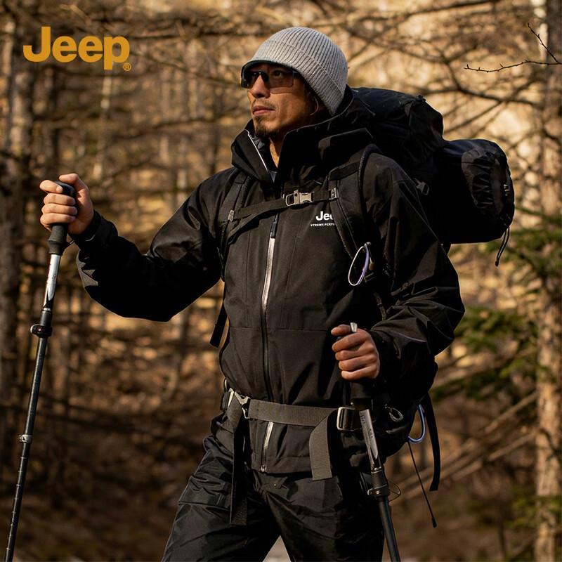 JEEP Men s Spring Outdoor Windproof Waterproof Jacket XL