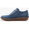 Women's Clarks Slip-ons Blue Nubuck