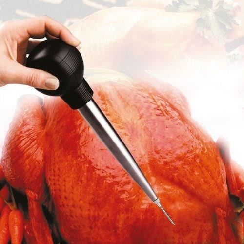 Poire à jus - IBILI - En inox - Longueur 26cm - Capacité 150ml