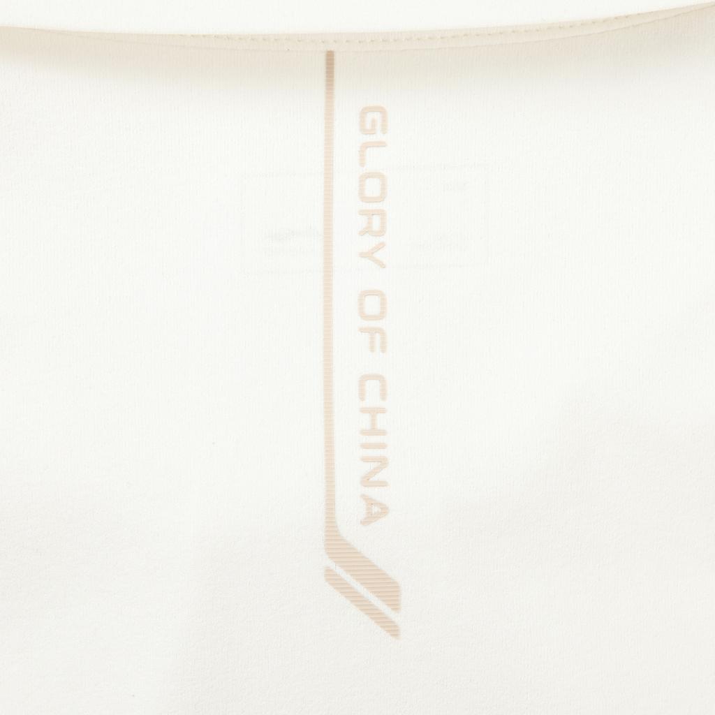 Li Ning Glory Series Sports Fashion Versatile Casual Breathable Letter Short Sleeve Polo Shirt Men Polo Shirts White APLV673-1