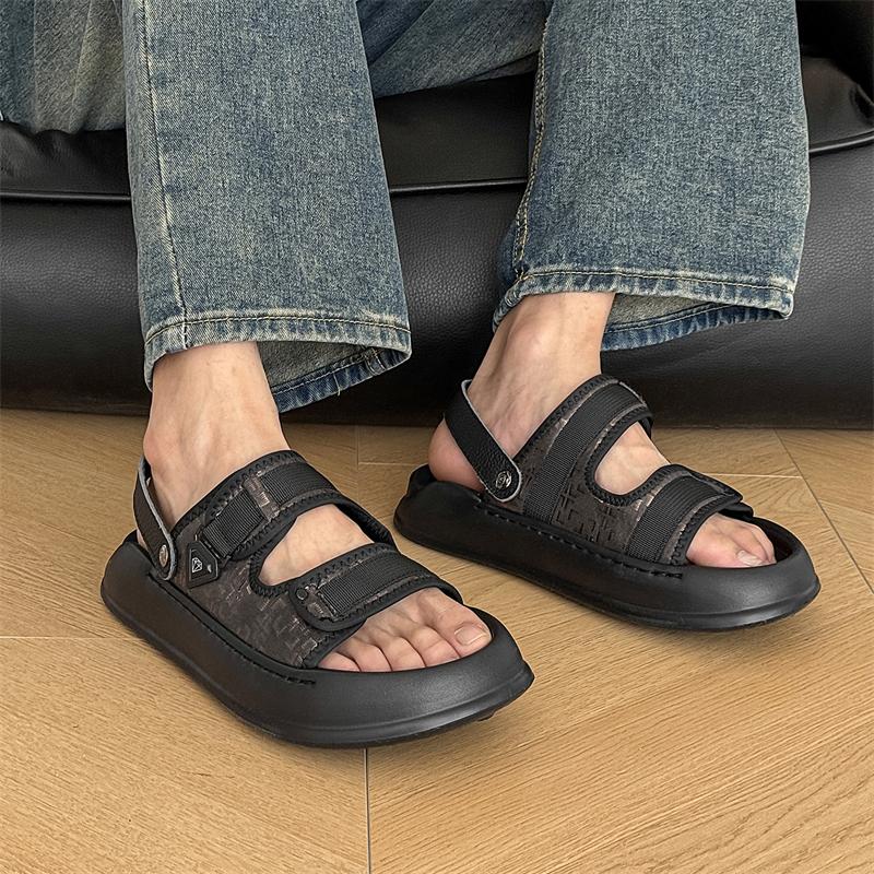 Fashion Beach summer casual men's shoes Designer Brand Trendy Styles Comfortable and breathable Outdoor street Fashion youth sandal