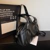 Women's Shoulder Bag Solid Color Large Capacity Travel Commuter Tote Bag