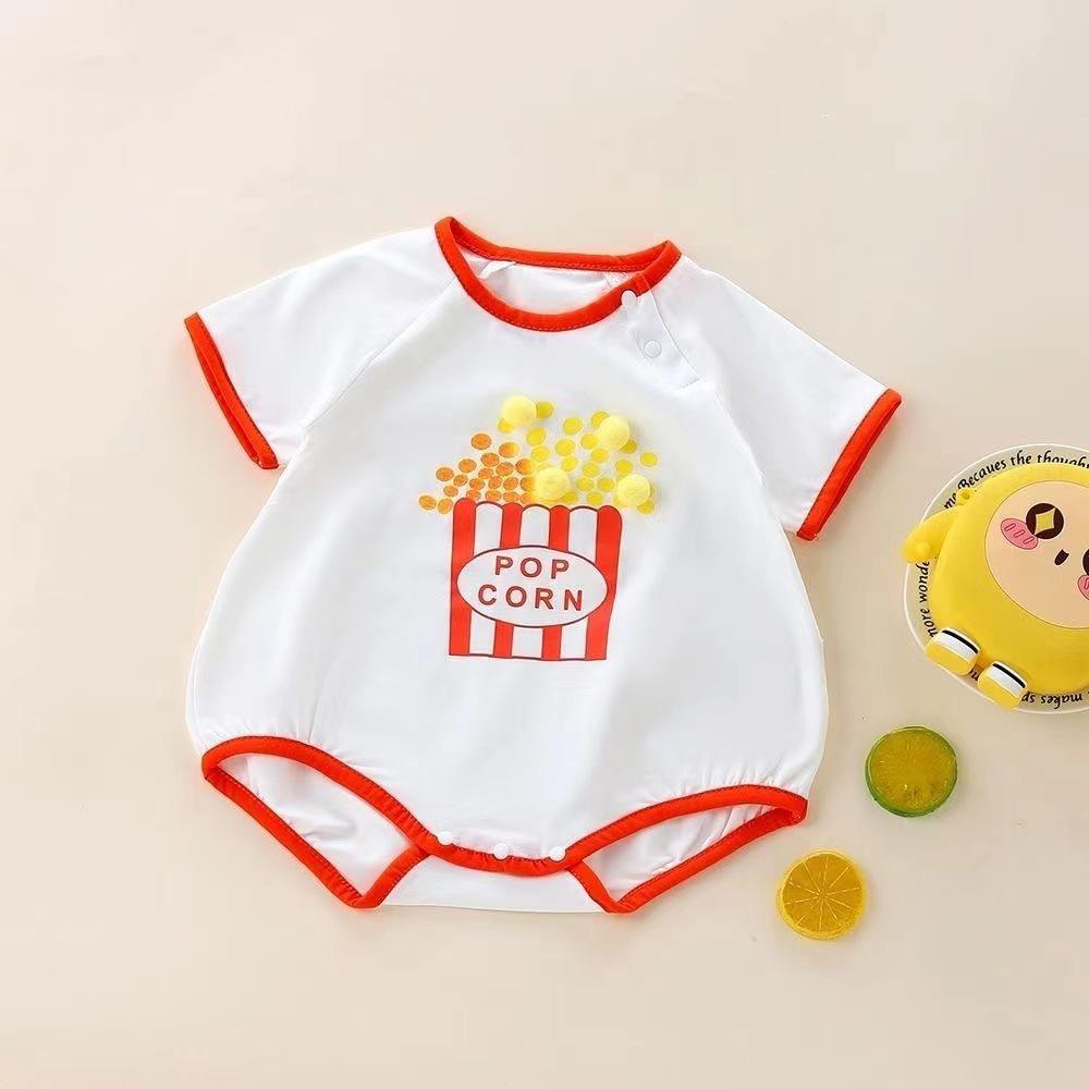 

Summer Infant Romper: Short Sleeve Bodysuit for Boys & Girls 73 cm