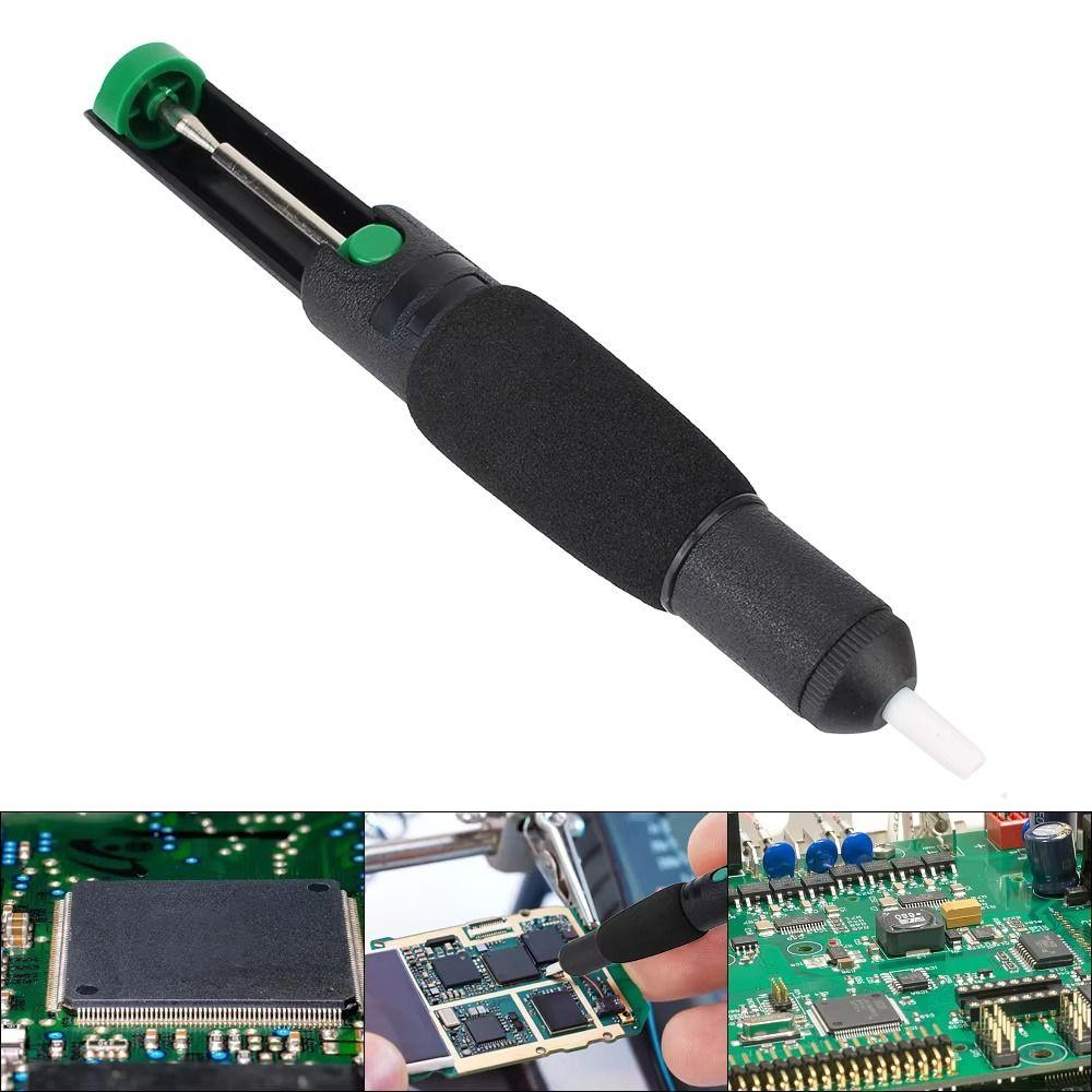 Aluminum Metal Soldering Sucker Hand Welding Desolder Tool Desoldering Pump  Component Removal