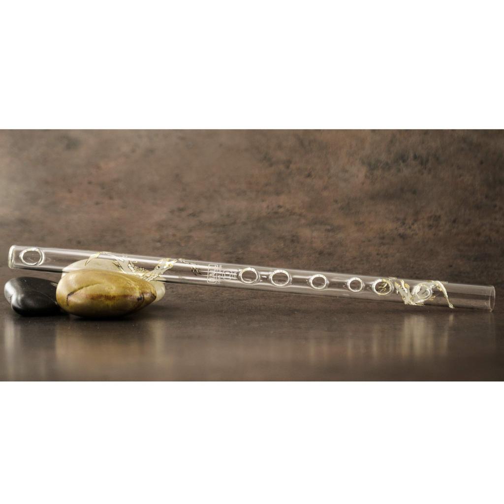 HALL CRYSTAL Flute Offset Model G Tube Total Length 421mm FLUTE G DRAGON