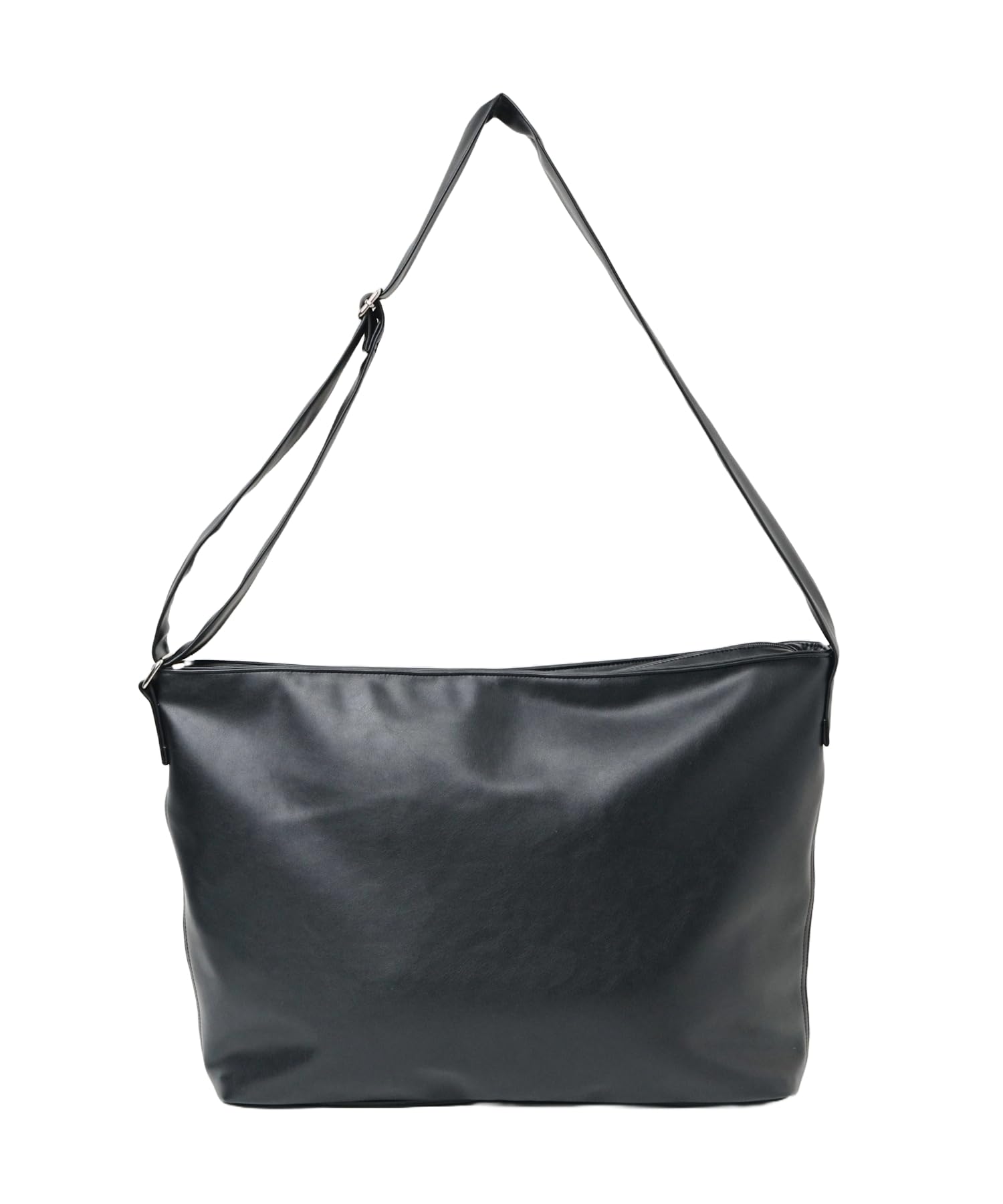 

WEGO Шкіряний на дотик Велика сумка через плече Проста Ідеальна для повсякденного життя Ідеальна за розміром Чорна сумка, Дизайн, Використання, Подарунок, Весна, Літо, Осінь, Зима, Жіноча, чорний