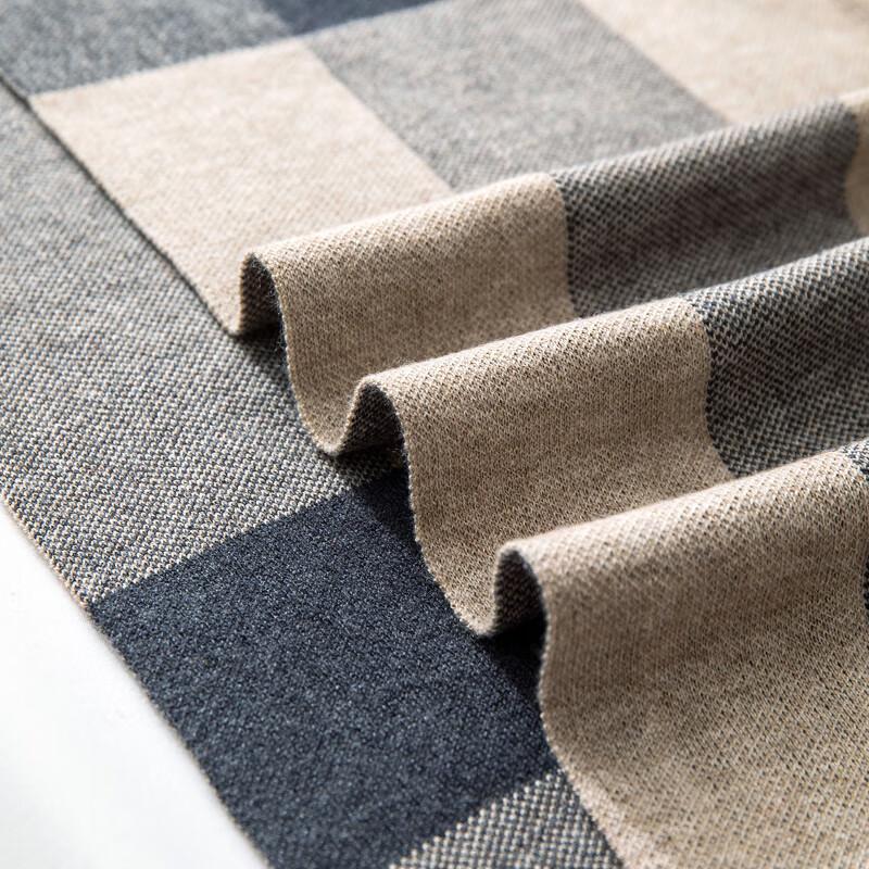 Hengyuanxiang Men's 100% Wool Scarf