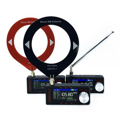 SI4732 LSB USB AM FM FM/AM Radio 1.9inch IPS Screen HF SW MW VHF Radio with Antenna Portable Radio DSP Radio