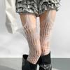 Spicy Y2K Cutout Lace Fishnet Stockings - Spring/Summer