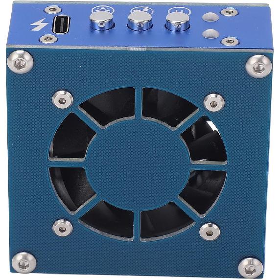 Fume Extractor, 3 Speeds Battery Powered Smoke Extractor Fan Curing Cooling Smoke Exhaust Solder Smoke Absorber Remover for DIY Working, Soldering