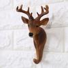 Retro Animal Head Key Hook Up 3D Hat Hanging Rack Creativity Clothes Hook Rack  Wall/Door Decor