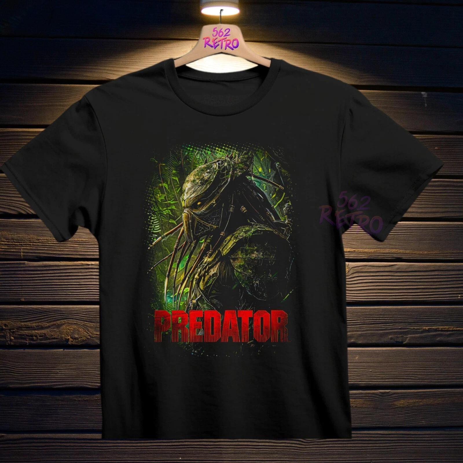PREDATOR T-Shirt Black S-3XL XS