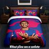Lamine Yamal Design Bed Bedding Set 1 Duvet Cover + 2 Pillowcases Soft Breathable Household Bed Linens