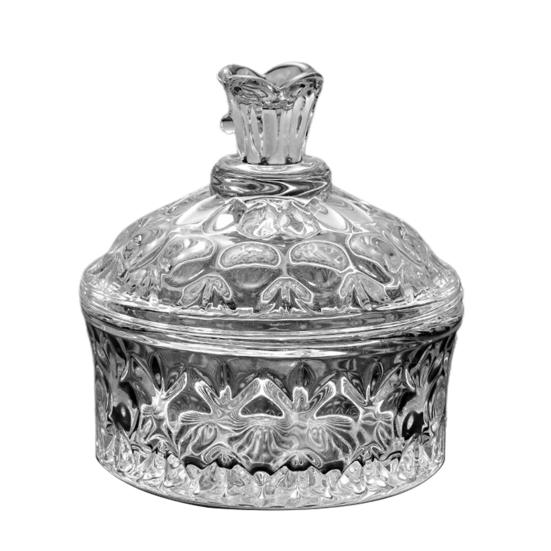 Fashionable Nail Art Cup Strong Wear-Resistant Compact Clear Powder Dappen Dish