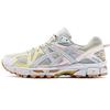 Asics Gel-Kahana 8 Mesh Fabric Low-Top Casual Running Shoes Women Sneaker White Pink Yellow 1012A978-020