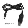 Adjustable Voltage Step Up Universal QC3.0 USB To for DC 12V 1.5A 5.5x2.1mm Cable Power Boost Line For WiFi Router LED S