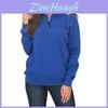 Premium Quality Womens Casual Zip Jumper Pullover Hoodies Top For Effortless Style